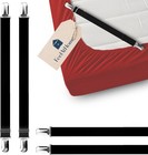 4pcs Bed Sheet Clips Gripper Holder Clamp Mattress Suspender Adjustable Straps