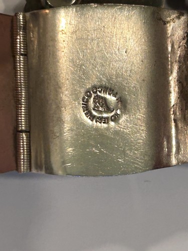 DE COLECCIÓN TAXCO MÉXICO Plata Esterlina Piedra Azul MAYA MÁSCARA CONJUNTO DE PENDIENTES Y PULSERA - Imagen 6 de 13