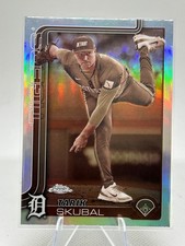 2025 Topps Chrome Tarik Skubal Sepia Refractor #258 Tigers G11