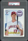 2018 topps Heritage Shohei Ohtani RC 5x7 Trade PSA 8 Nm-Mint (pop 5)  29/49 made