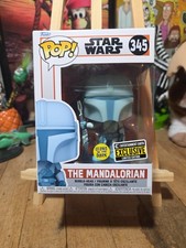 Funko Pop! Star Wars The Mandalorian #345 Edición Especial GITD