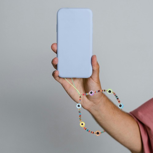 Mobilkette Des Teufels Augen Handyanhänger Perlen Telefon Lanyard - 第 2/12 張圖片