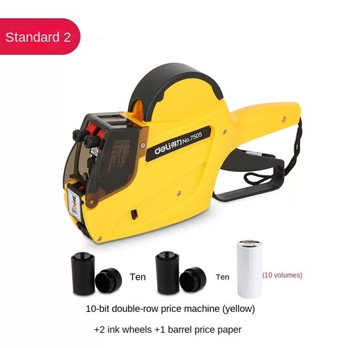 Double Row Manual Price Marking Machine Price Coder Coding Gun Handheld Small - Picture 13 of 16