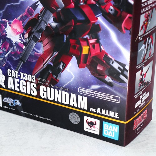 SEED Aegis Gundam 5.3in Anime Action Figure Ver. A.N.I.M.E. ROBOT Spirits Bandai - Picture 15 of 15