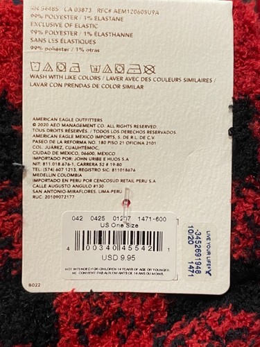 Neu mit Etikett American Eagle Crew Boot Sweat Slipper Socken Unisex - Bild 78 von 148