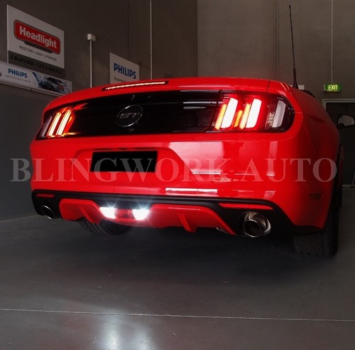PHILIPS T10 P13W DRL H8 LED FOG T15 Reverse white light for MY15 FORD Mustang GT - Picture 14 of 16