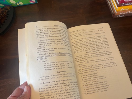 SIMPLIFIED RUSSIAN GRAMMAR By Fayer Pressman Hardcover 1957 Pitman 1st Edition - Picture 13 of 14