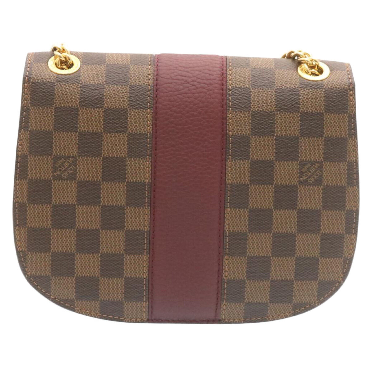 LOUIS VUITTON Damier Ebene Wight Chain Shoulder Bag N64420 LOUIS VUITTON Damier Ebene Wight Chain Shoulder Bag N64420