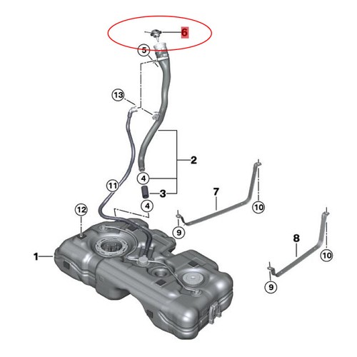 For Mini Cooper Gas Cap Filler Cap R50 R52 R53 R55 R56 R57 R58 R59 16117222391 - Bild 6 von 10