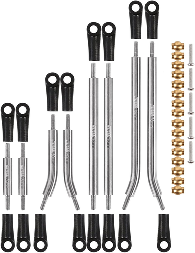 High Clearance 4 Links Set Stainless Steel Linkage Kit for Axial SCX24 Gladiator - Picture 2 of 12