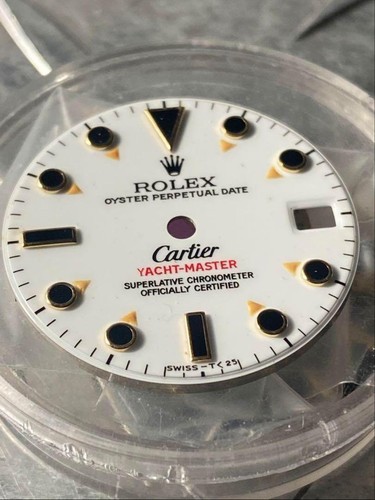 Rolex Double Name Rare Yacht-Master Boys Genuine Dial 68622/68623/68628 - Picture 2 of 5