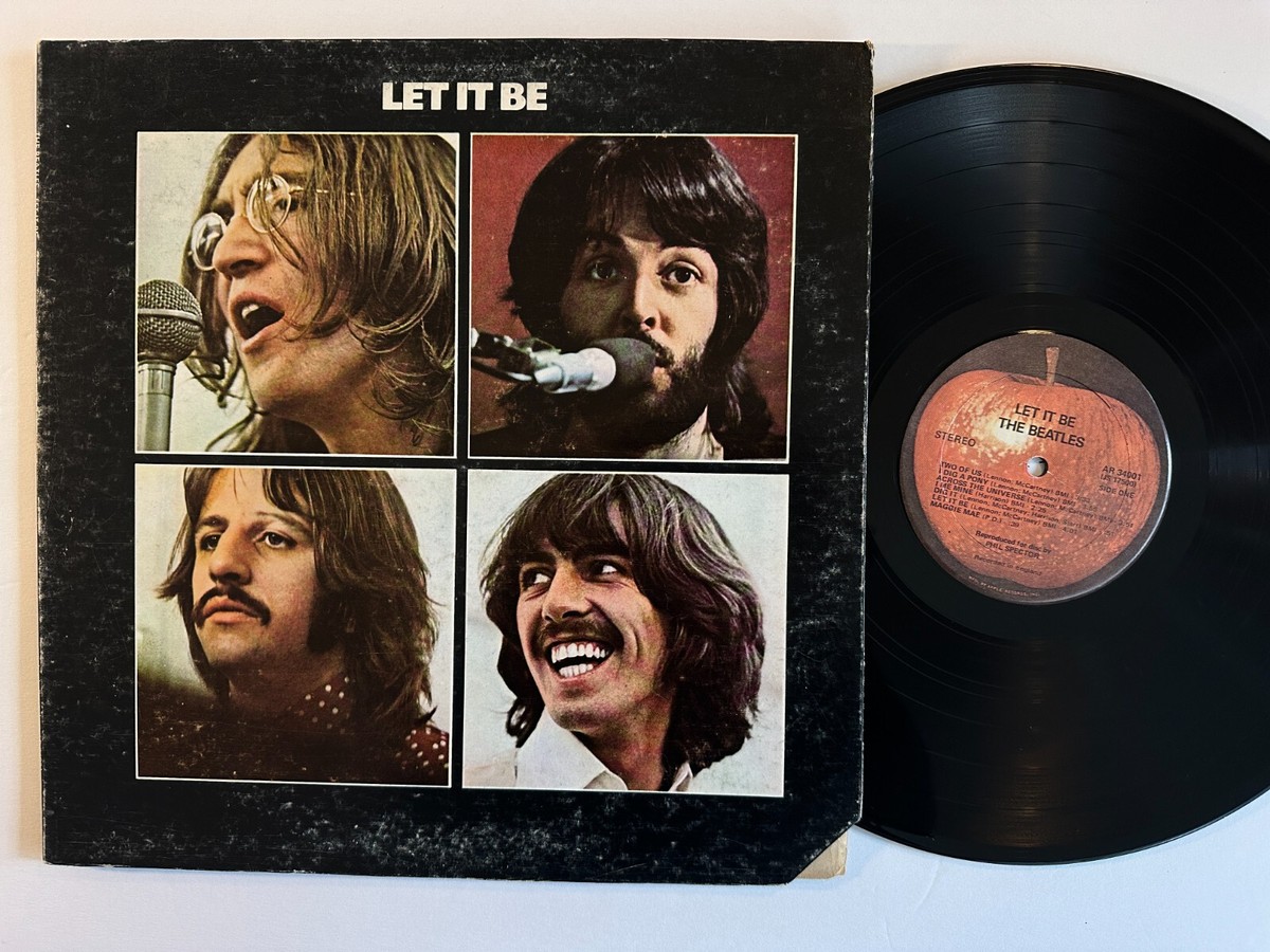 The Beatles LET IT BE LPレコード　激レア The Beatles – Let It Be – Vinyl (Red, Gatefold, LP, Album