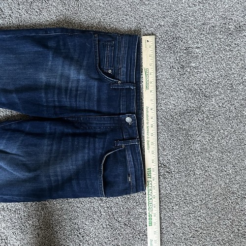 Mavi Marcus Jeans Mens Size 32x30 (34x27) Slim Straight Leg Blue Stretch Denim - Picture 8 of 10