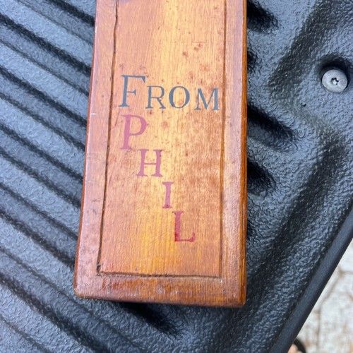 Vintage College Fraternity Wood Paddle Sorority Marked Names 1956 RU BH - Picture 6 of 11