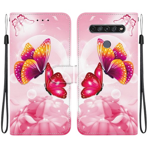 Butterfly Flower Cover Case for LG Stylo 7 6 K42 K62 K71 K41S K51S K40S K50 Q60 - Picture 21 of 32