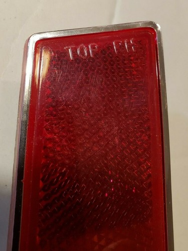 MOPAR 1981-84 ARIES & RELIANT RIGHT SIDE REAR MARKER LIGHT LENS NOS PART#4174118 - Picture 5 of 6