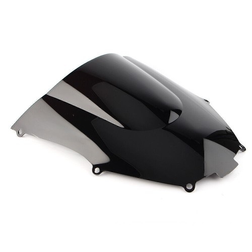 Front Windshield Fit Kawasaki ZX9R ZX 9R 2000-2003 Black Windscreen Windproof - Imagen 2 de 7