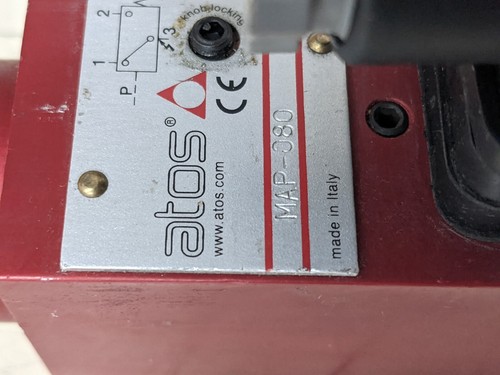 ATOS MAP-080 /20 PRESSURE SWITCH - Picture 4 of 4