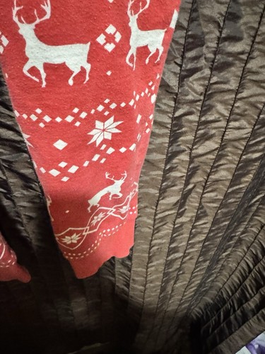Tipsy Elves Fair Isle Youth Medium One Piece Outfit Hooded Christmas Reindeer - Picture 23 of 24