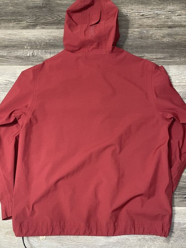 Veste à capuche vintage LL Bean 0RB73 rouge corail rose fermeture éclair complète Gor-Tex Gortex M - Photo 8/8