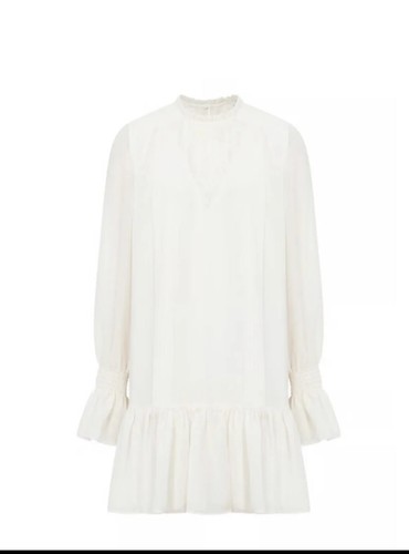 Reiss dress Esme Ivory Size 10 - Picture 4 of 10