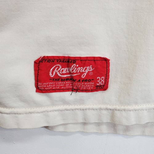 Fredericktown MO High School Black Cats Away Basket Ball Jersey Rawlings SZ 38 - Picture 2 of 7