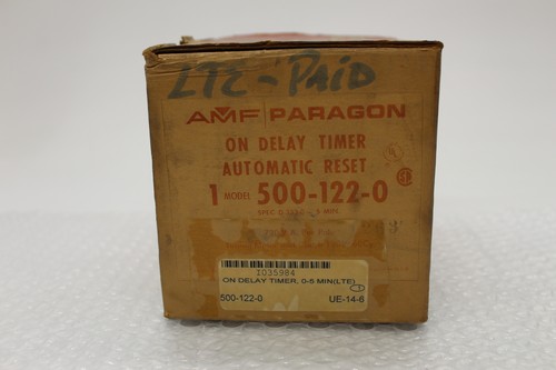 AMF PARAGON 500-122-0 TIMER MOTOR NSMP - Picture 4 of 4