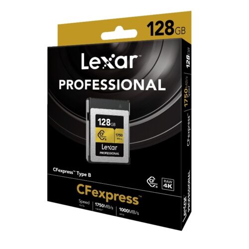 Lexar Professional CFexpress TypB Card 64GB 128GB 256GB 512GB PCIe Gen3x2 1750MB - Imagen 5 de 11