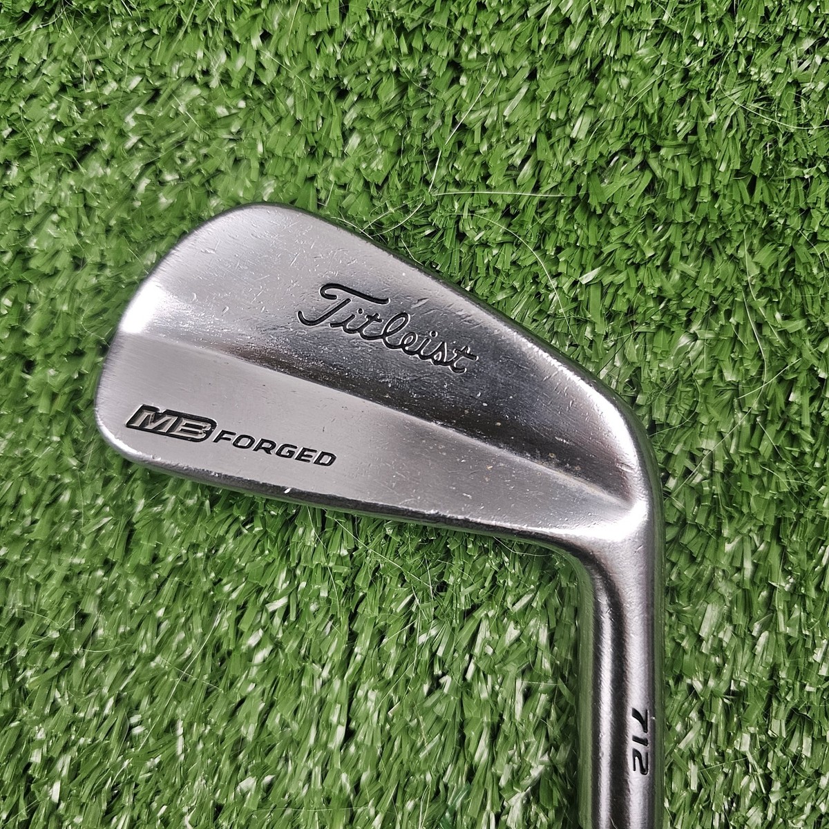 Titleist MB 710 Forged 7 Iron Regular Steel Shaft Golf Pride Grip Titleist MB 710 Forged 7 Iron Regular Steel Shaft Golf Pride Grip