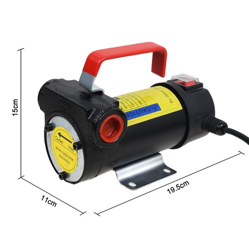 DC 12V 10GPM 175W Electric Diesel Oil & Fuel Transfer Extractor Gas Pump Motor - Picture 9 of 9