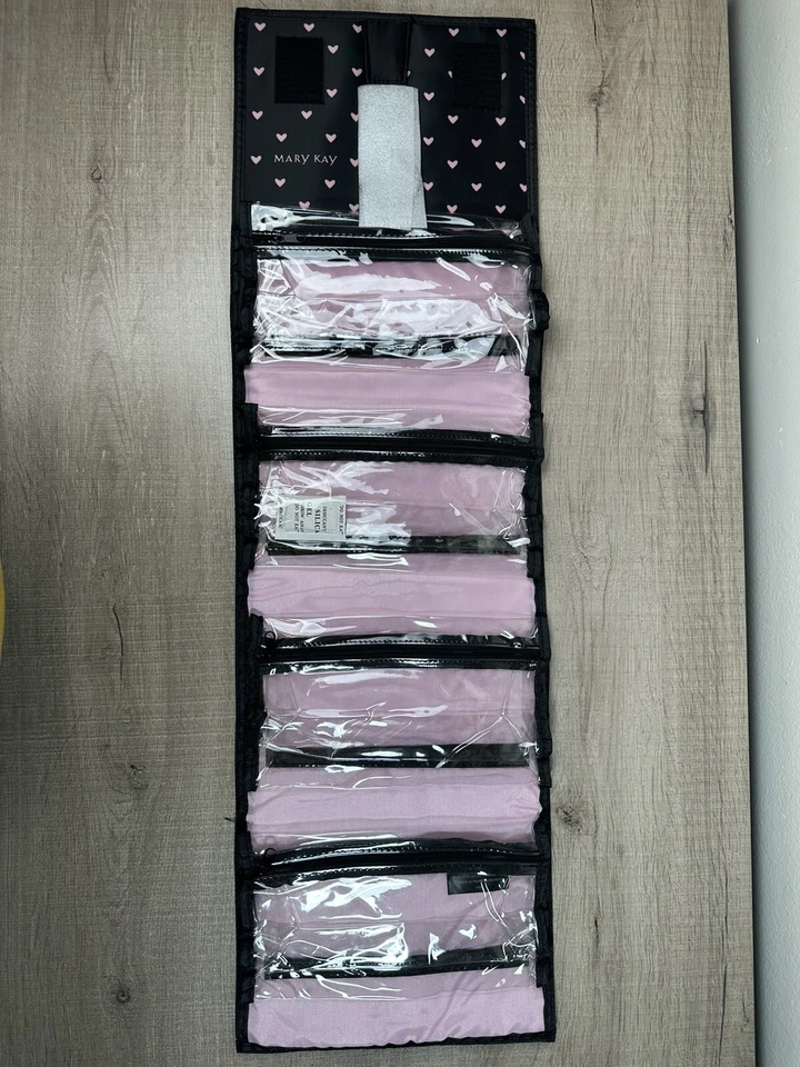 Bolsa enrollable de viaje Mary Kay ~ compartimentos desmontables, cremalleras, percha Foto 3 de 4