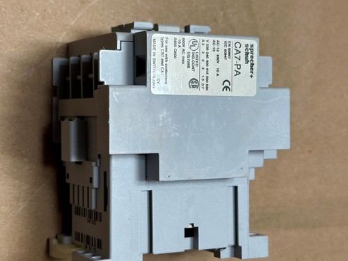 Speaker + scarpa CA7-9-10 con contattore CA7-PA 3 poli 9A bobina AC 3 fasi - Foto 2 di 6