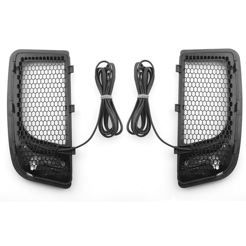 Pair LED Fairing Lower Grills Turn Signal Light Fit For Harley Touring 2014-2022 - Picture 6 of 14