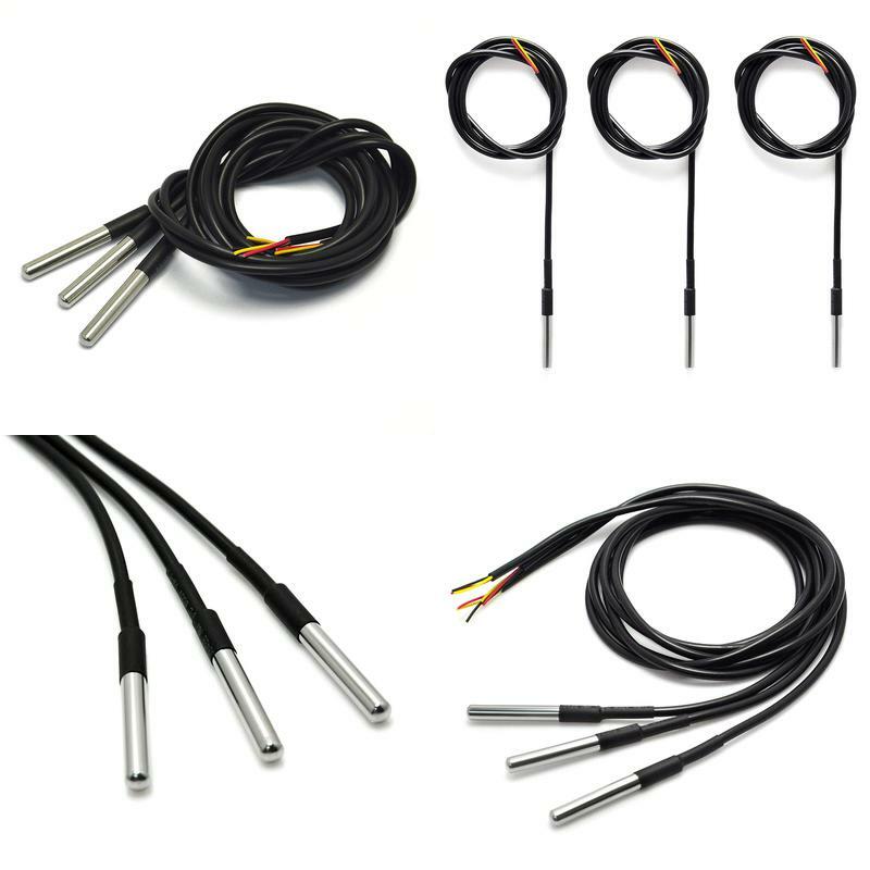 Gikfun Ds18B20 Temperature Sensor Waterproof Digital Th Gikfun Ds18B20 Temperature Sensor Waterproof Digital Th