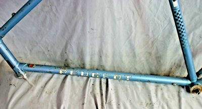 1987 Peugeot Vintage Road Bike Frame Set 63cm XX-Large
