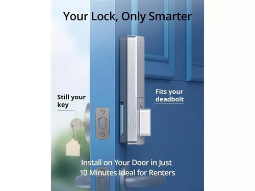 Eufy Security WiFi E130 + Teclado Inalámbrico Huellas Dactilares Smart Lock Plateado T8504121 - Imagen 3 de 5