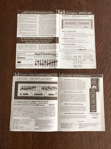 Vintage Stereo Handbücher und Werbung (70’s) - Bild 5 von 9