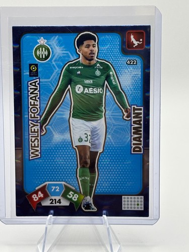 Wesley Fofana 2020-21 Panini C96 ADRENALYN XL Ligue 1 Diamond #422 - Bild 1 von 2