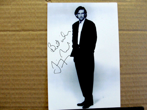 Jimmy Nail Signed Autograph 4x6 Photo w/COA-Morons from outer Space + Singer