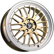 19 Zoll ULTRA UA3 Le Mans Design Alufelgen Gold Stufentiefbett Aktion for Cupra