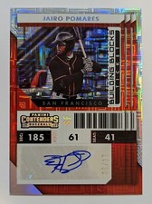 🔥 2022 Chronicles Contenders Building Blocks Diamond JAIRO POMARES Auto /10 🔥