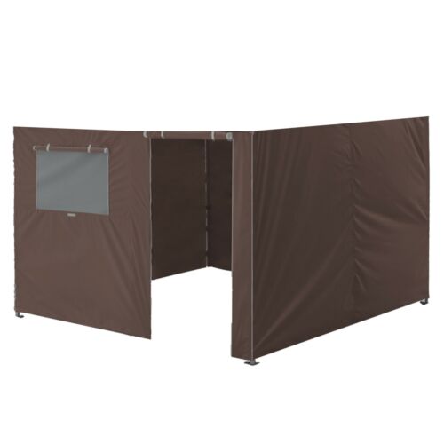 Kit pannelli pareti laterali cerniera recinzione 10x10 per tenda gazebo tettoia pop up EZ - Foto 24 di 26