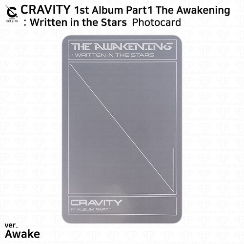 Cravity 1st Album Part 1 The Awakening Written in the Stars Official Photocard - Picture 72 of 144