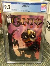 Canto #1 CGC 9.2 Comic IDW 1st 2019 Rare 