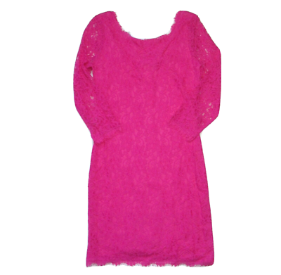 Lace Zip Rose Pink Lace Zip Rose Pink