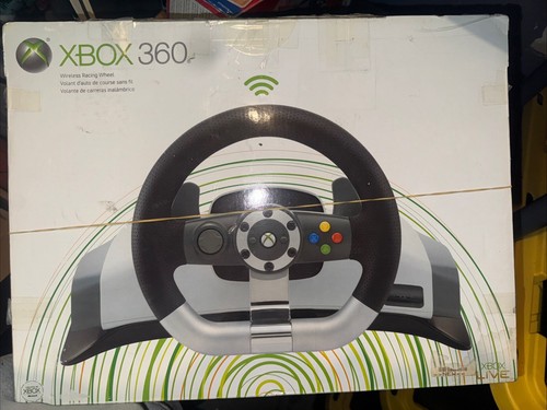 Volante de carreras inalámbrico Microsoft Xbox 360 con retroalimentación de fuerza - ¡Caja de pedales! - Imagen 2 de 6