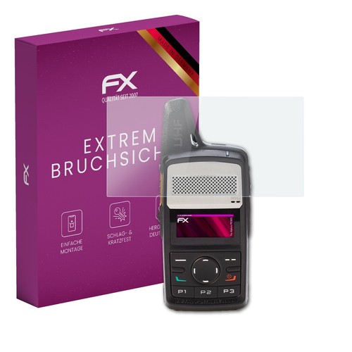 atFoliX Folia szklana do Hytera PD365 Folia pancerna 9H Pancerz ochronny - Zdjęcie 1 z 8