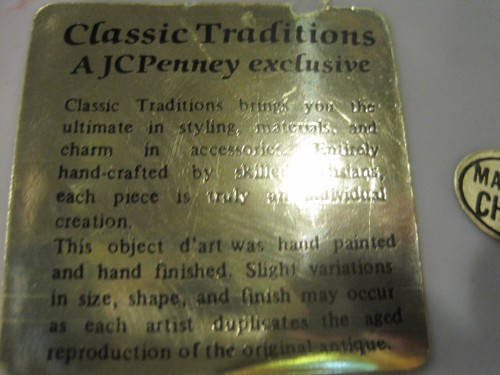 Classic Traditions Hand Painted Floral Ceramic Cat~LBDLR - Picture 4 of 10