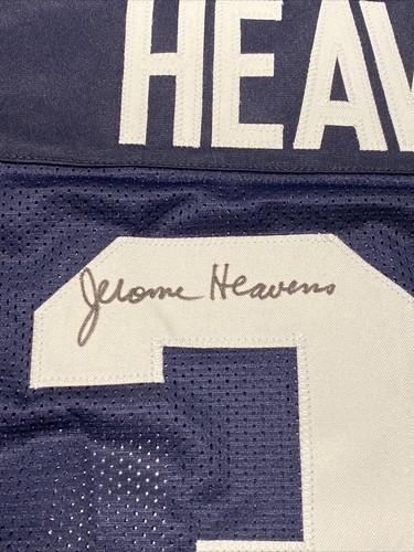 Jerome Heavens Notre Dame Irish Signed Auto Pro Style Retro Jersey ~ JSA - Picture 2 of 5