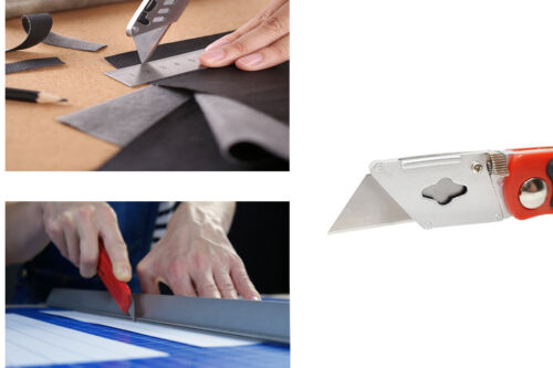 Taglierino pieghevole cutter professionale 6 lame mod JF808 - Foto 2 di 6